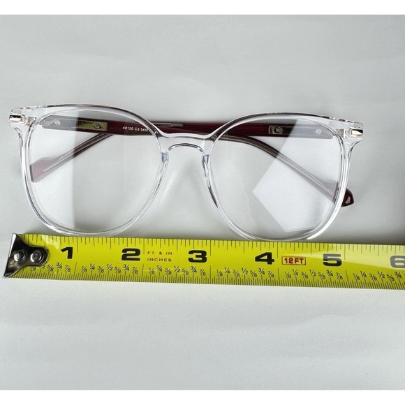 ZEELOOL‎ Eyeglass FRAMES ONLY! Crystal- 48120 C3 54 18-145 - Picture 7 of 8